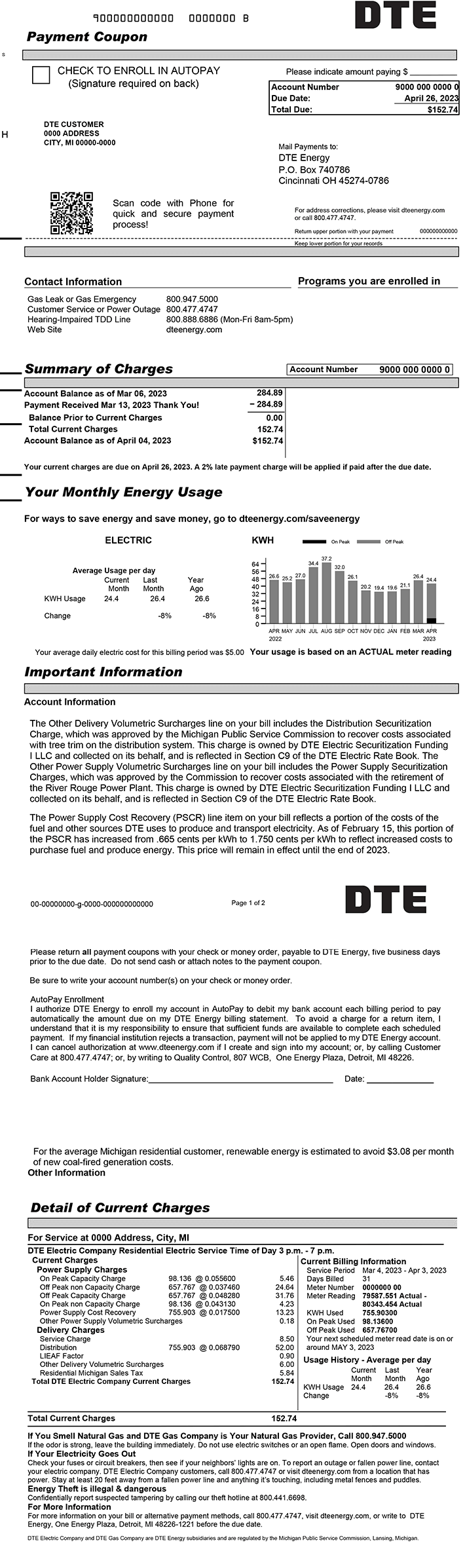 Electric Bill