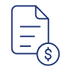 Lightbulb dollar sign icon